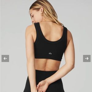 Alo yoga wellness bra-Black